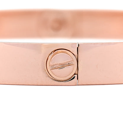 Cartier 18K Pink Gold LOVE Bracelet 17 6 of 6