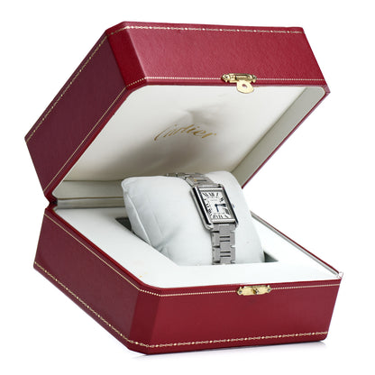 Cartier Stainless Steel 24mm Tank Solo Quartz Watch 5 of 5