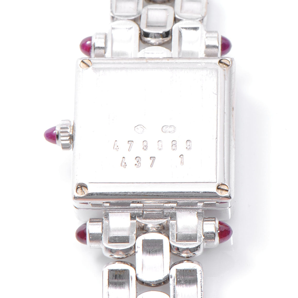 18K White Gold Diamond Pave Bezel 17mm Happy Diamonds Quartz Watch