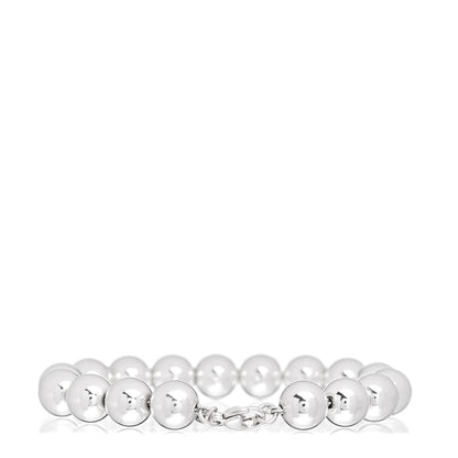 Tiffany Sterling Silver 10mm HardWear Ball Bracelet 3 of 4