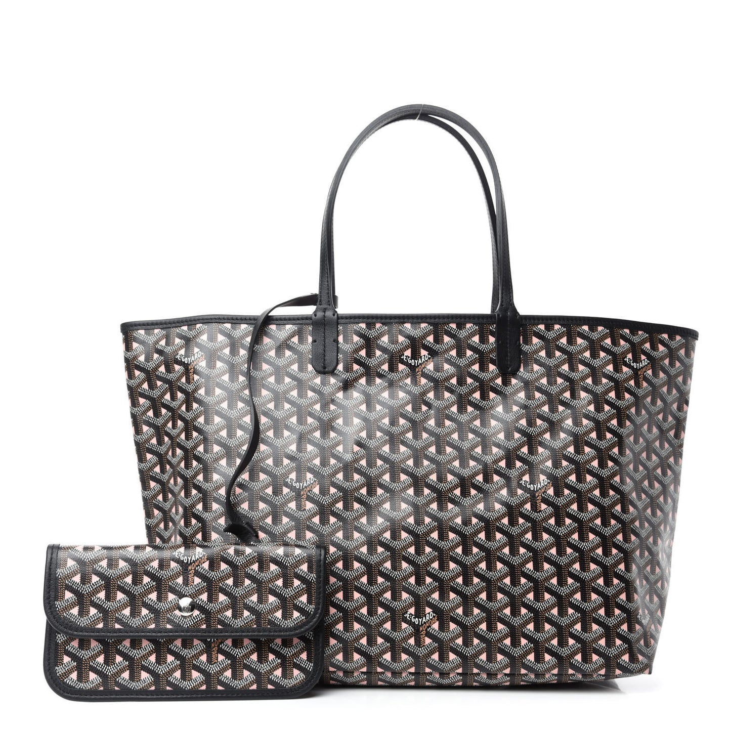 Goyardine Saint Louis Claire Voie PM Black Pink