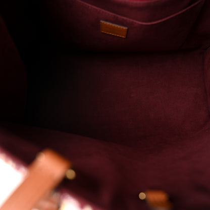 Louis Vuitton Jacquard Since 1854 Onthego GM Bourdeaux 5 of 9