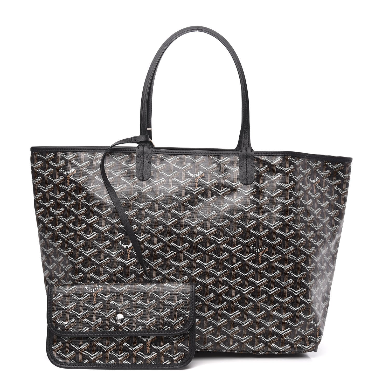 Goyard Goyardine Saint Louis PM Black 1 of 8