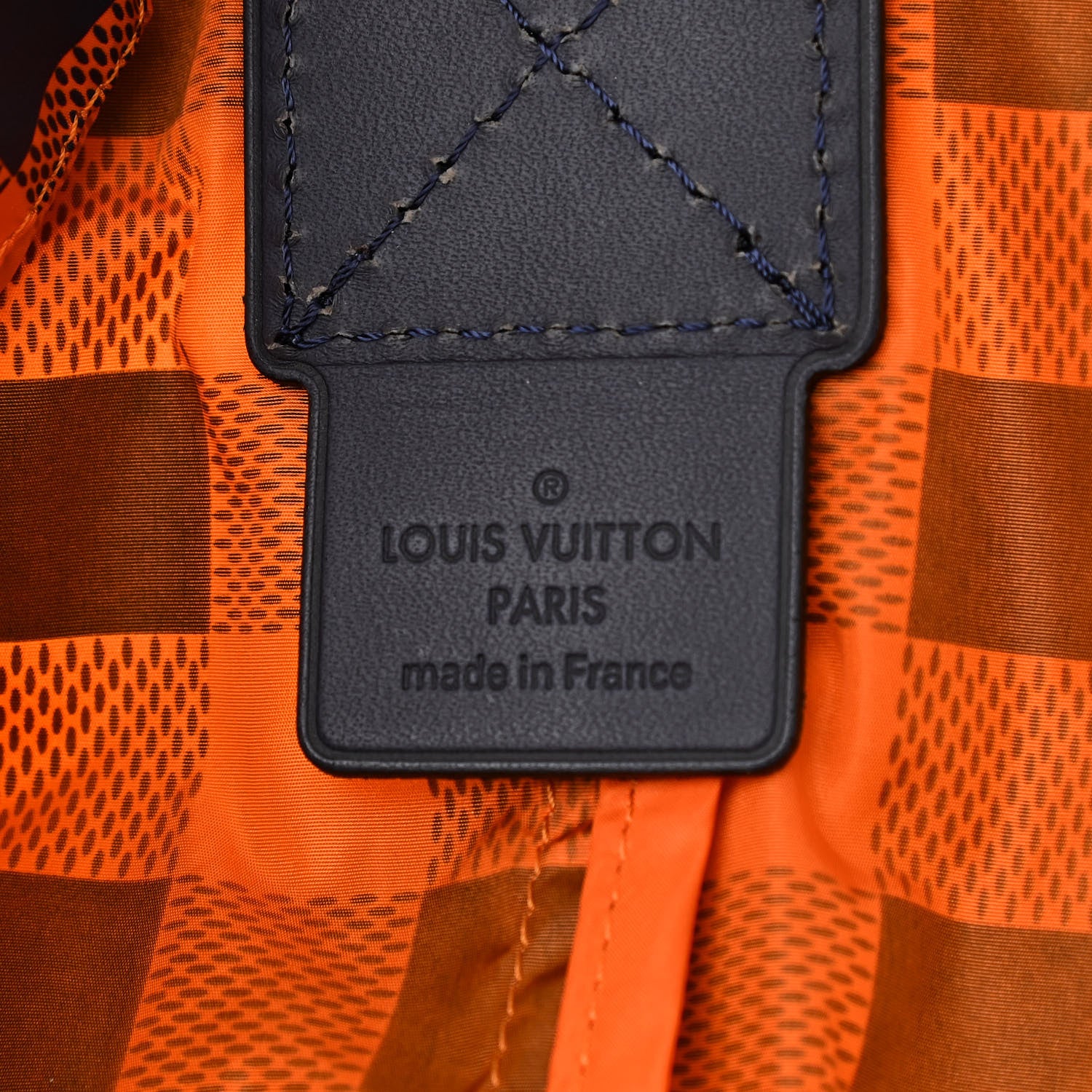 Louis Vuitton Nylon Damier Masai Adventure Practical Backpack Orange 6 of 10