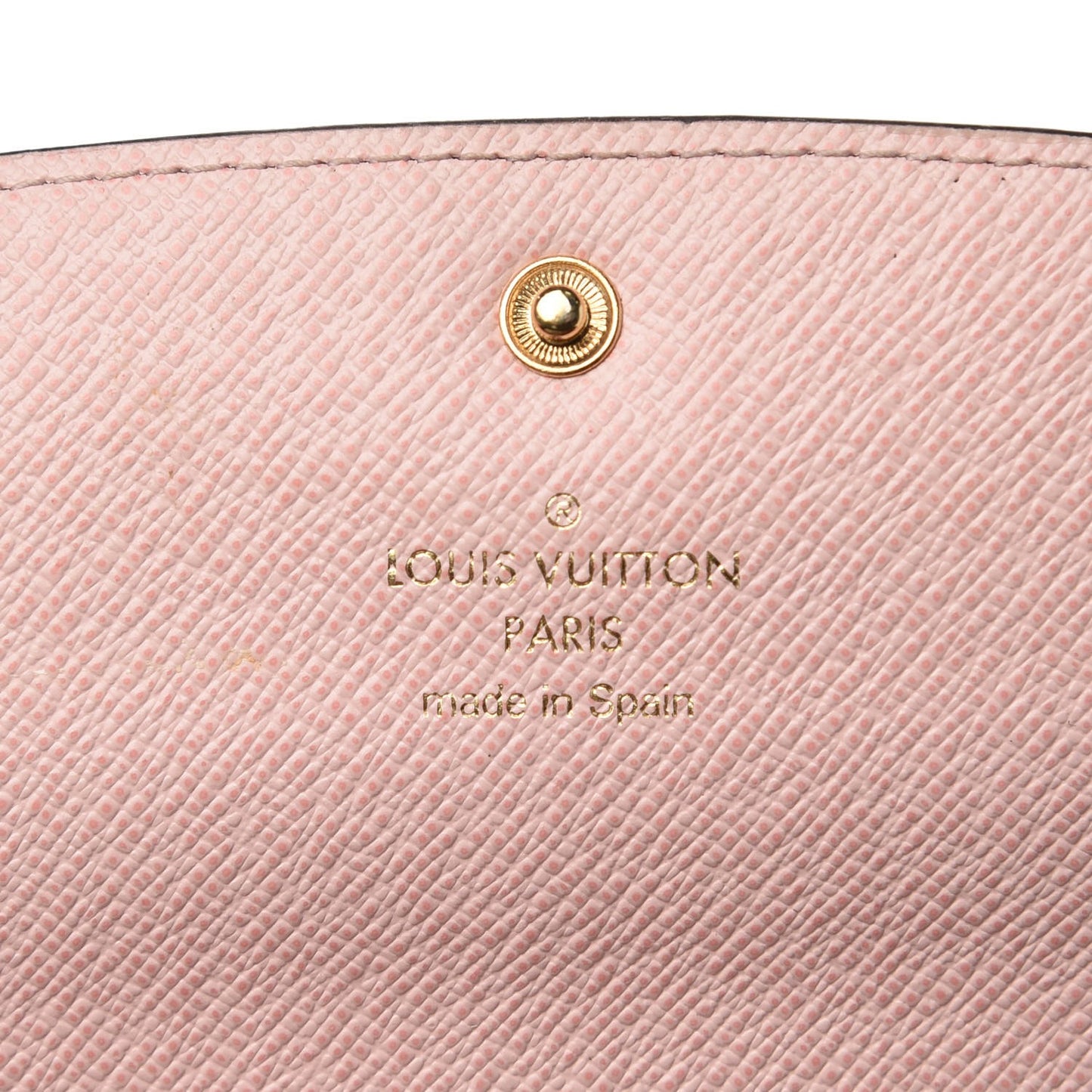 Monogram Emilie Wallet Rose Ballerine