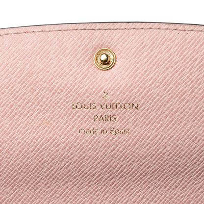 Louis Vuitton Monogram Emilie Wallet Rose Ballerine 6 of 7