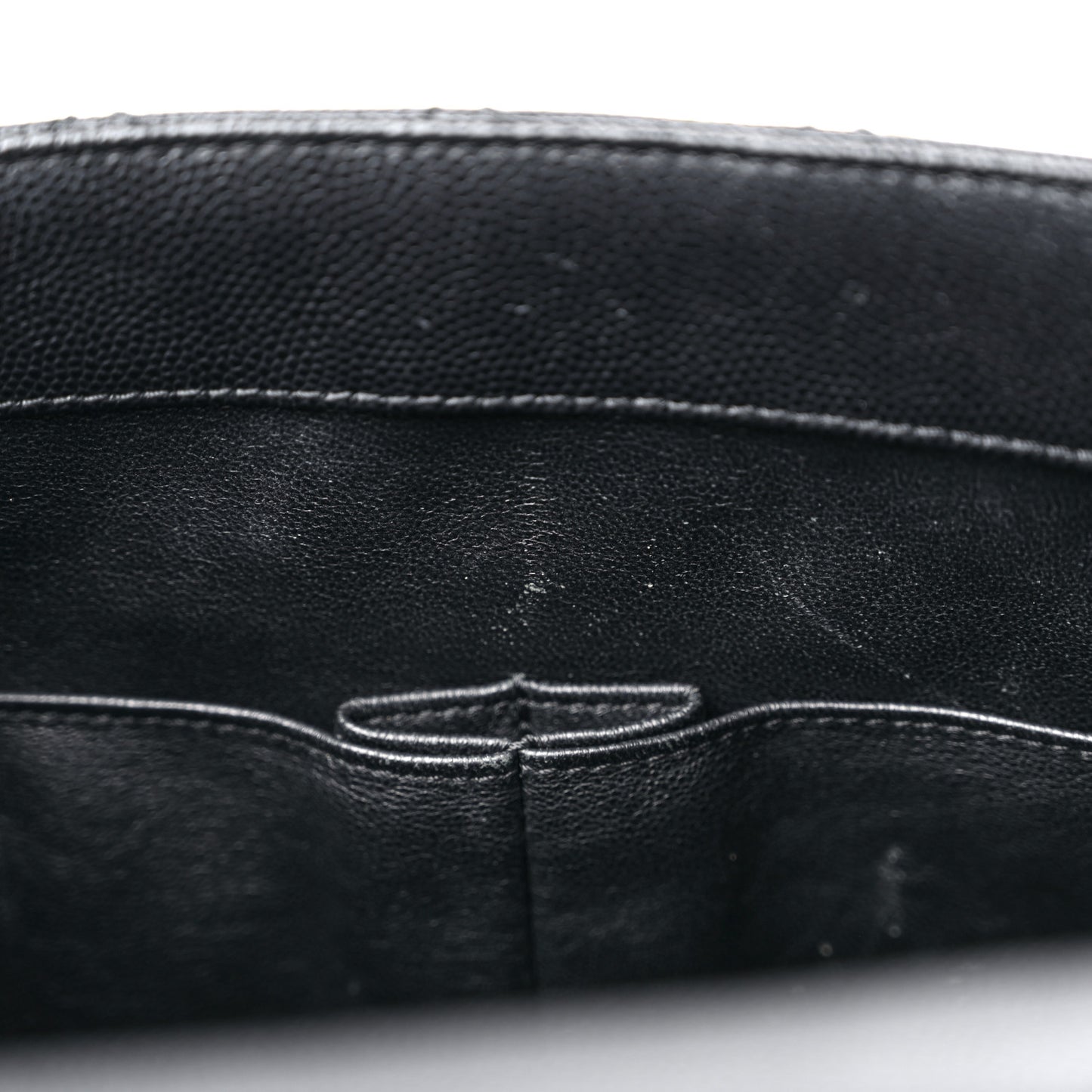 Caviar Lizard Embossed Quilted Small Coco Handle Flap Black