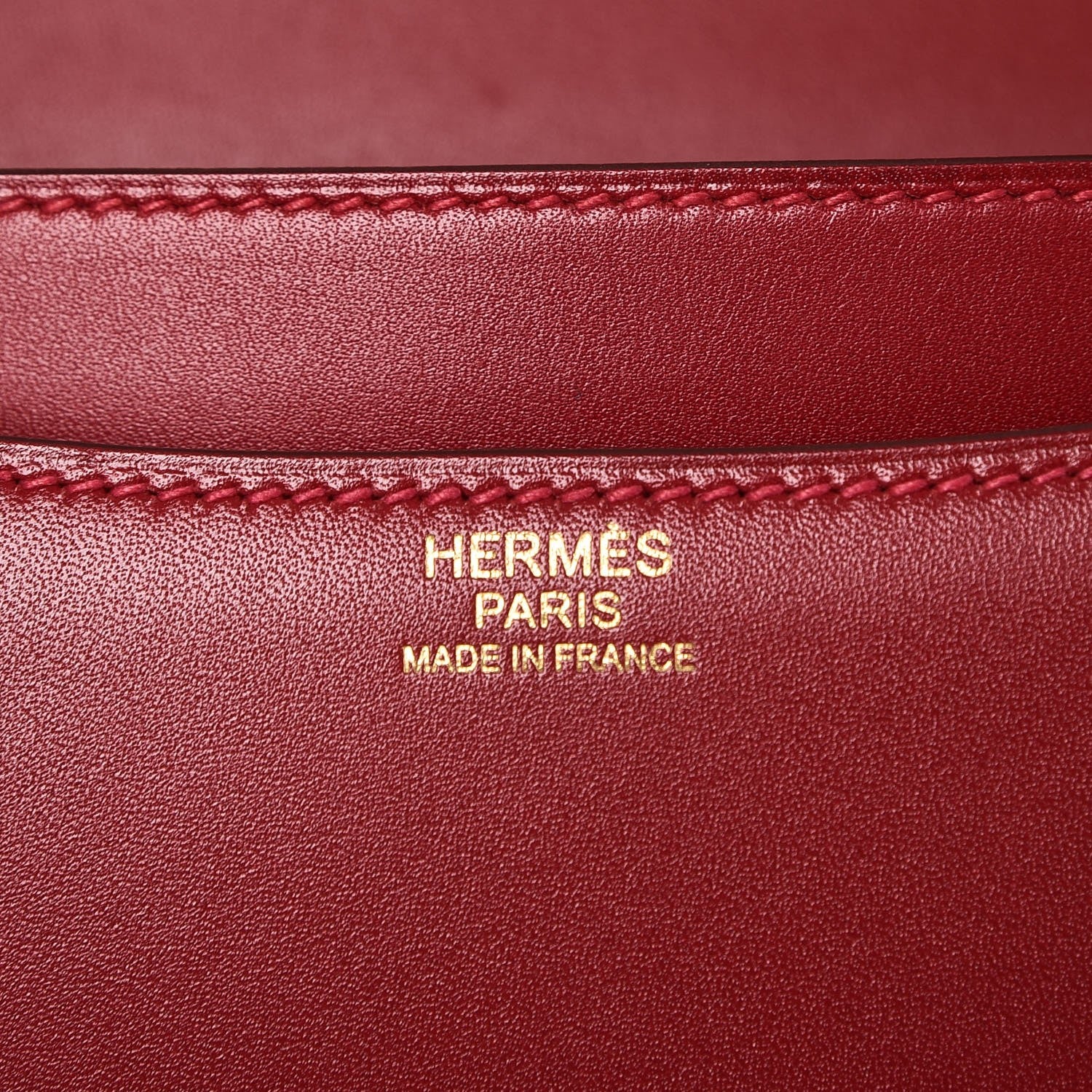 Hermes Tadelakt Constance 24 Rouge Vif 7 of 9