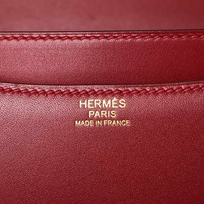 Hermes Tadelakt Constance 24 Rouge Vif 7 of 9