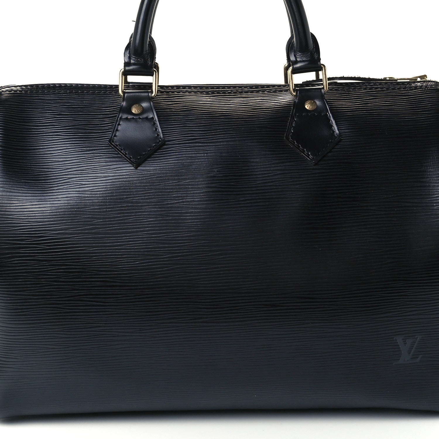 Louis Vuitton Epi Speedy 30 Black 9 of 12