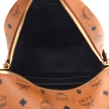 MCM Visetos Medium Side Studs Stark Backpack Cognac 5 of 8