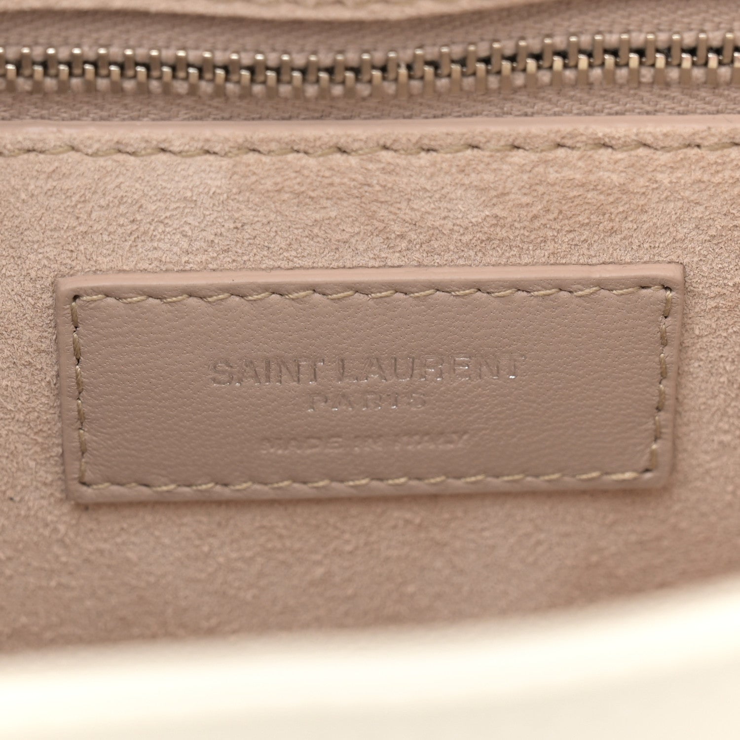 Saint Laurent Smooth Calfskin Le 5 A 7 Hobo Blanc Vintage 6 of 10