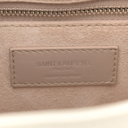 Saint Laurent Smooth Calfskin Le 5 A 7 Hobo Blanc Vintage 6 of 10