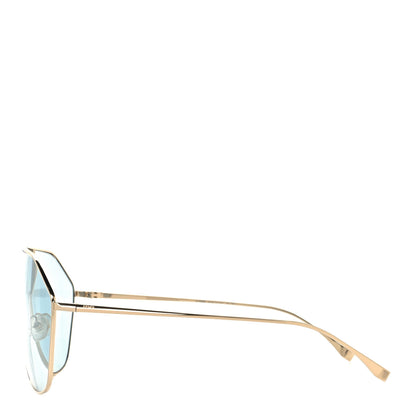 Fendi Metal Aviator Sunglasses FF 0405/S Light Blue 3 of 7