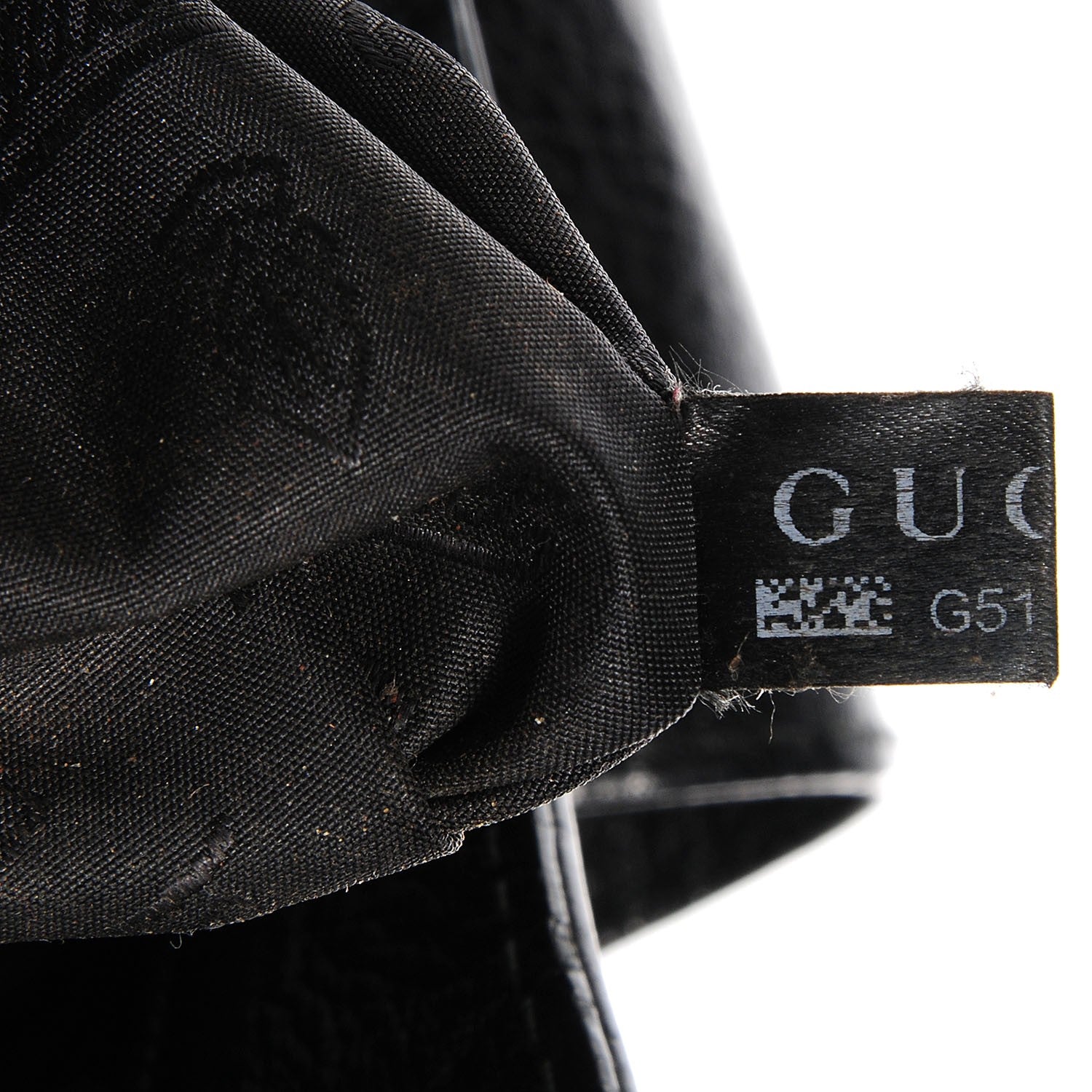 Gucci Guccissima New Ladies Web Large Hobo Black 7 of 9