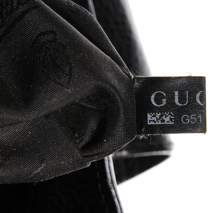 Gucci Guccissima New Ladies Web Large Hobo Black 7 of 9