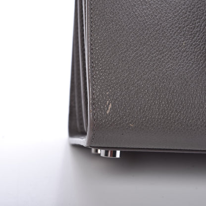 Saint Laurent Grained Calfskin Nano Sac De Jour Fog 8 of 9