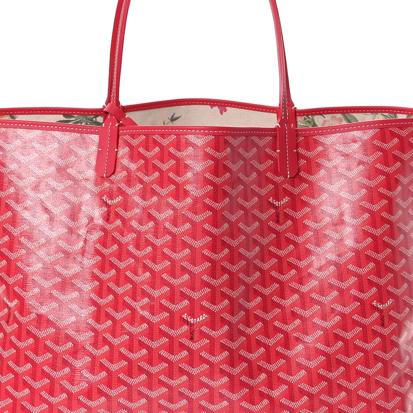 Goyardine Floral Fantasy Saint Louis GM Fuchsia