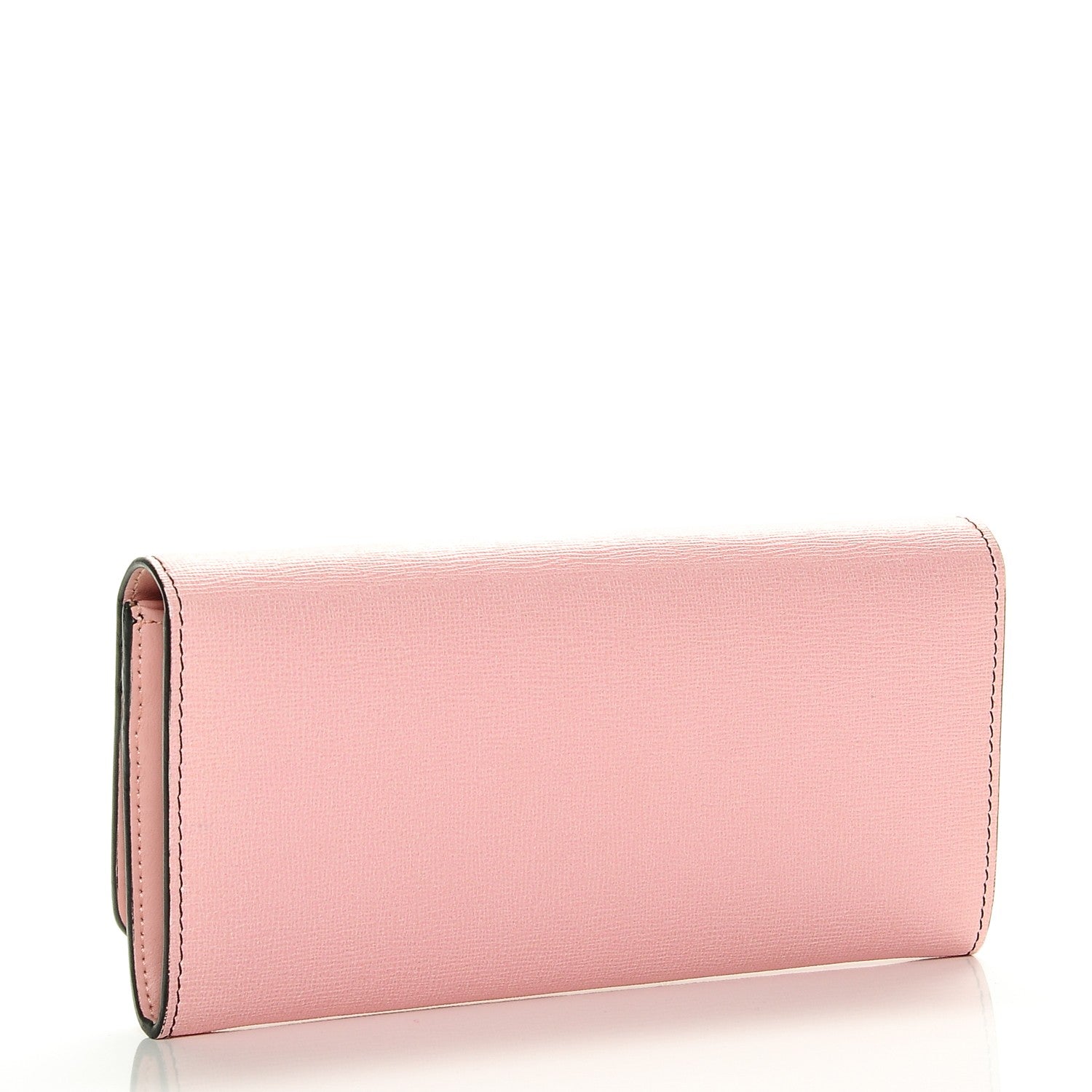 Fendi Vitello Elite Century Hypnoteyes Studded Continental Wallet Bubblegum Multicolor 3 of 6