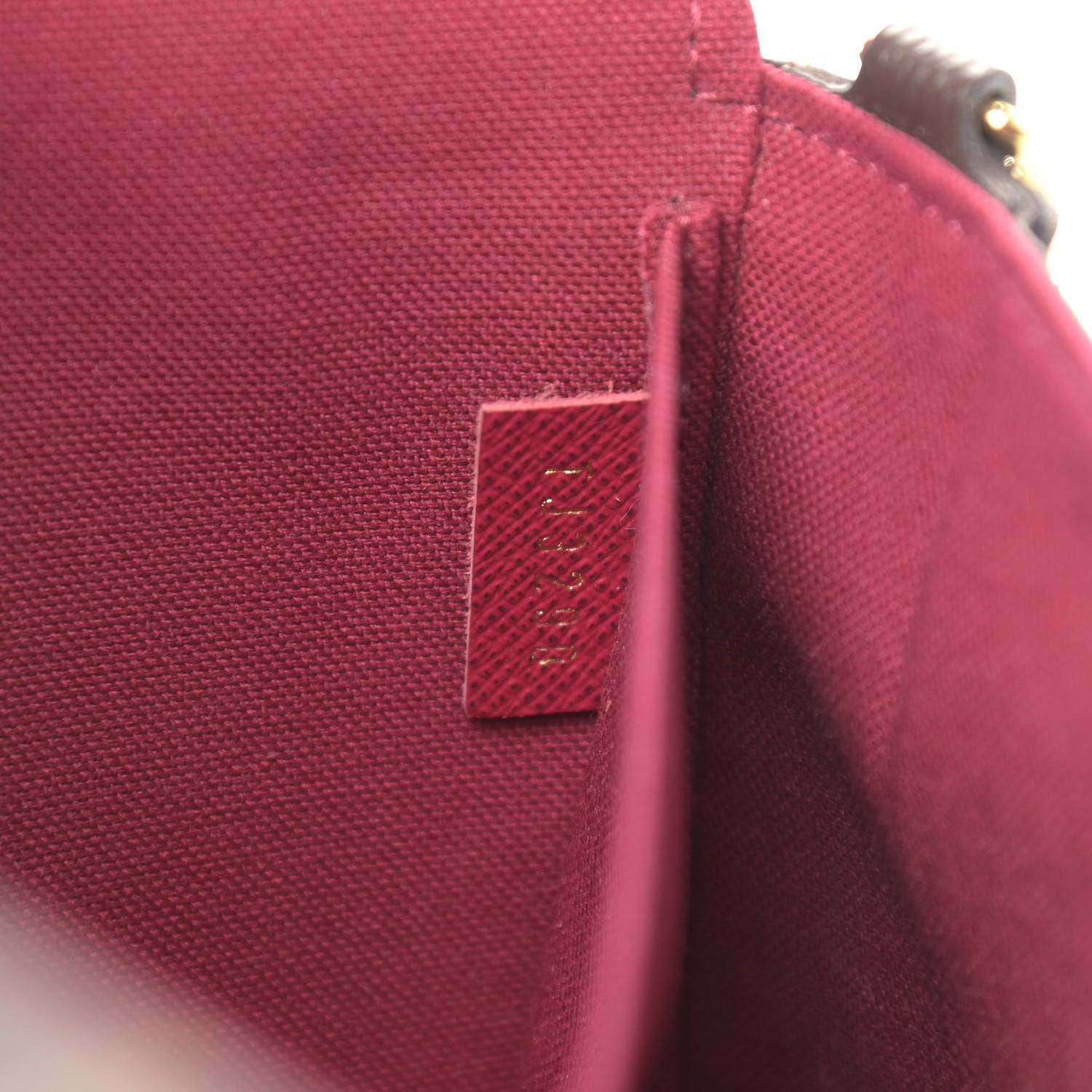 Louis Vuitton Monogram Pochette Felicie Chain Wallet Fuchsia 7 of 12