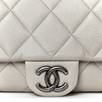 Chanel Caviar Quilted Coco Casual Flap Ivory 8 of 10