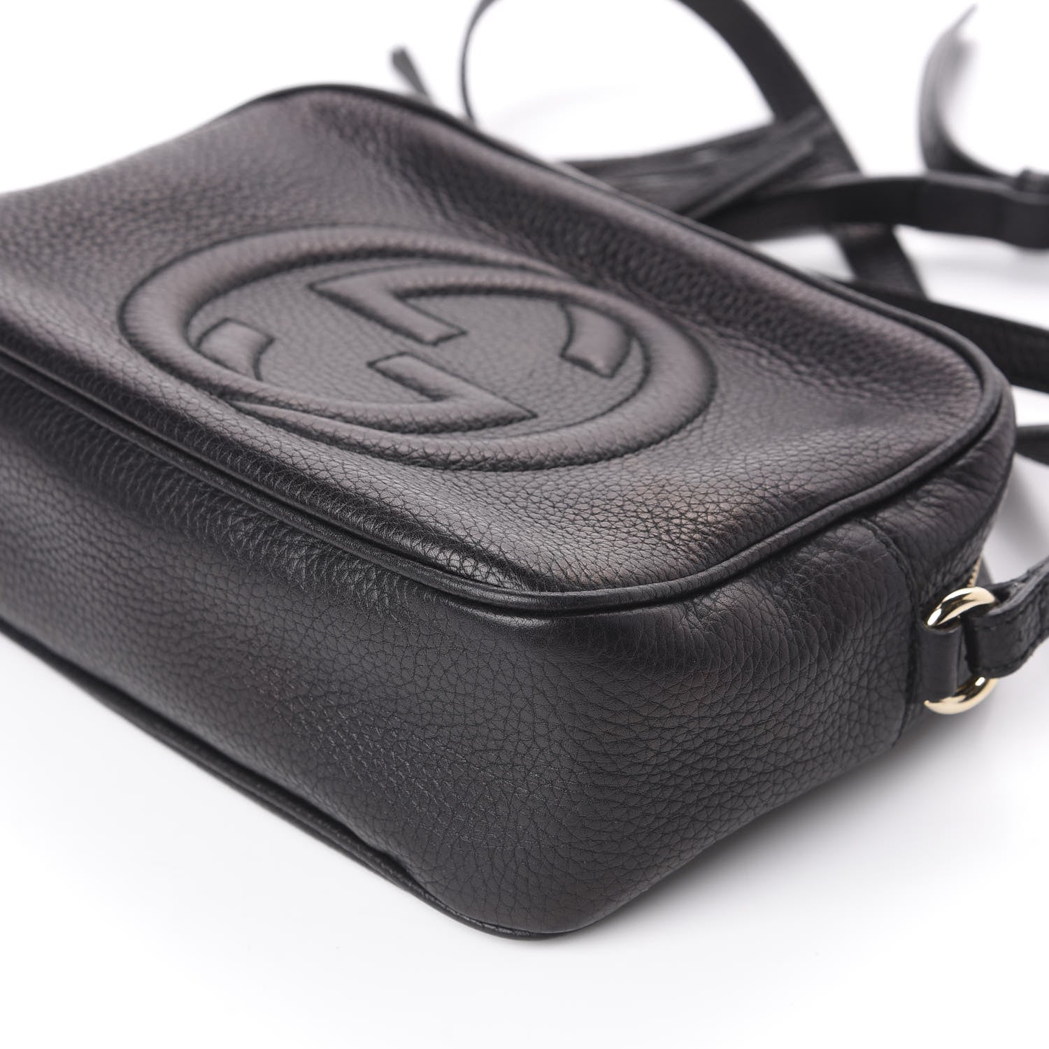 Gucci Pebbled Calfskin Small Soho Disco Bag Black 6 of 11