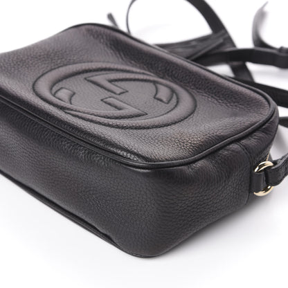 Gucci Pebbled Calfskin Small Soho Disco Bag Black 6 of 11