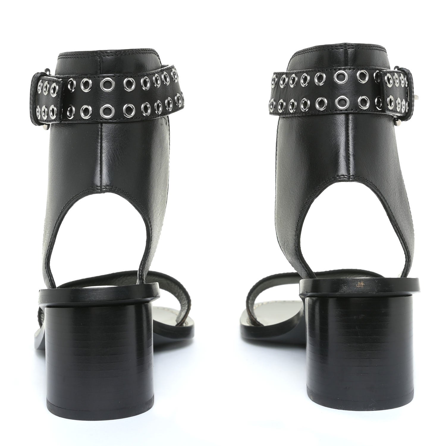 Louis Vuitton Calfskin Monogram Passenger Sandals 39 Black 5 of 14