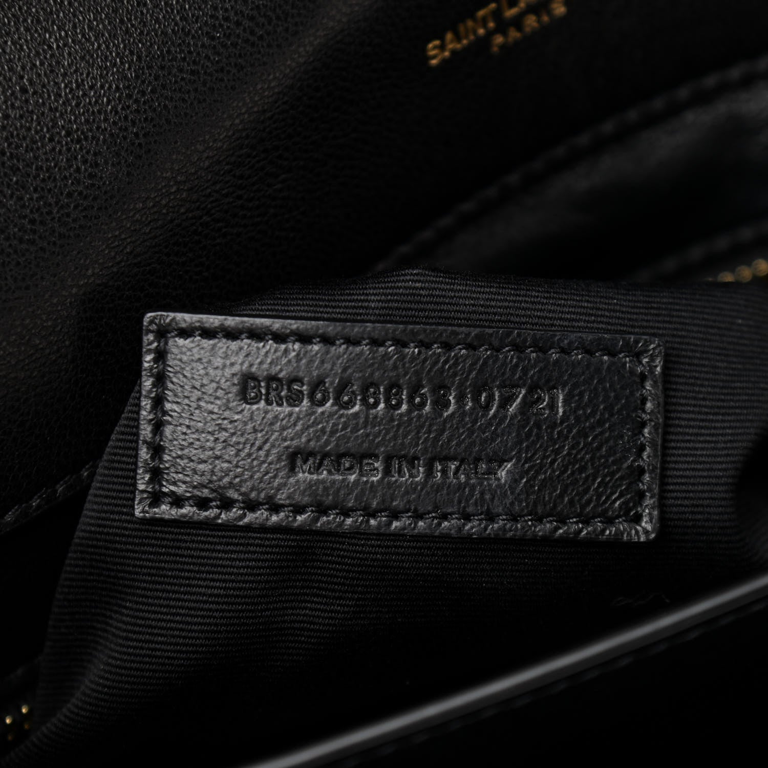 Saint Laurent Lambskin Quilted Mini Gaby Satchel Black 8 of 13