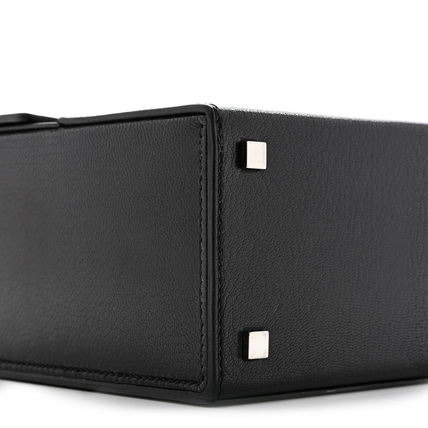 Chevre Chamkila Cinhetic Boxy Top Handle Bag Black