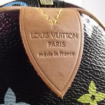 Louis Vuitton Monogram Multicolor Speedy 30 Black 7 of 9