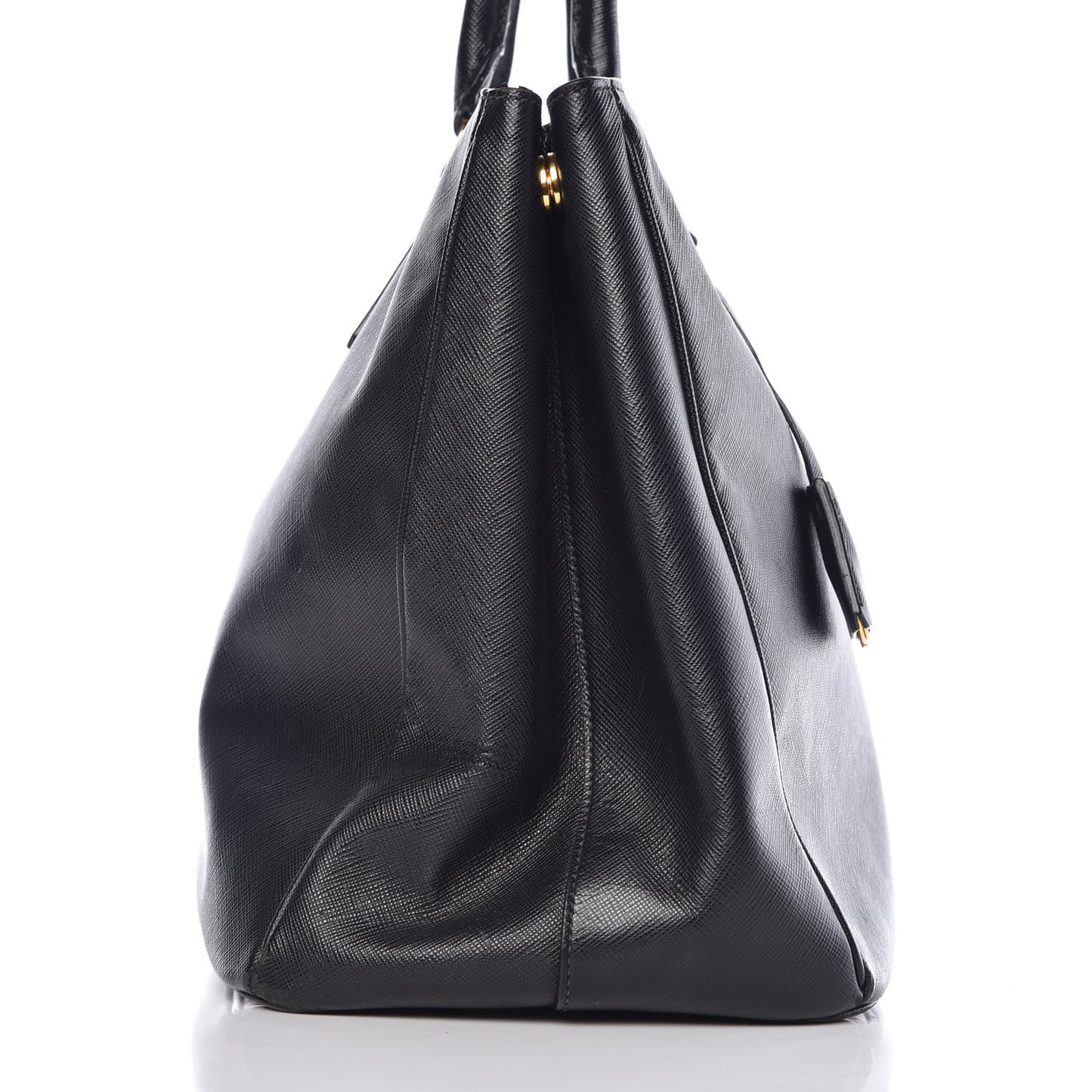 Saffiano Lux Large Tote Black