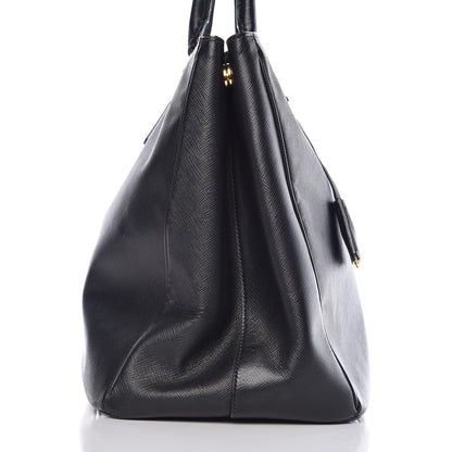 Prada Saffiano Lux Large Tote Black 13 of 15