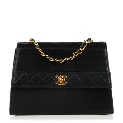 Chanel Lambskin Quilted Small Shoulder Bag Black 1 of 10