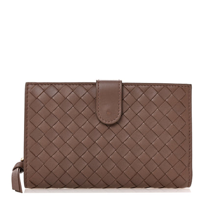 Bottega Veneta Nappa Intrecciato Continental Wallet Mink 1 of 8