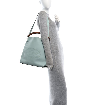 Louis Vuitton Veau Soie Calfskin Parnassea Bagatelle Hobo Azur 2 of 9