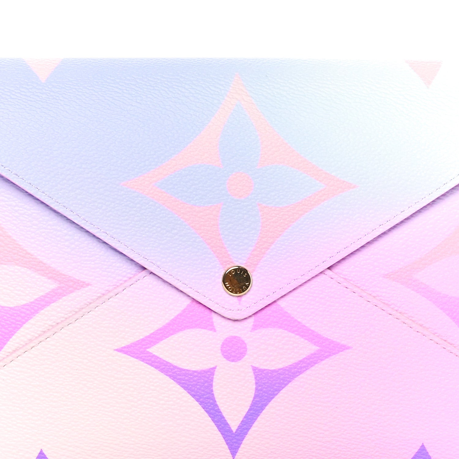 Louis Vuitton Monogram Giant Spring In The City Large Kirigami Pochette Sunrise Pastel 7 of 10