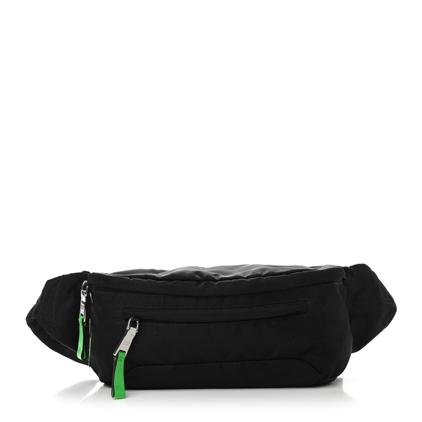 Tessuto Nylon Belt Bag Black Verde