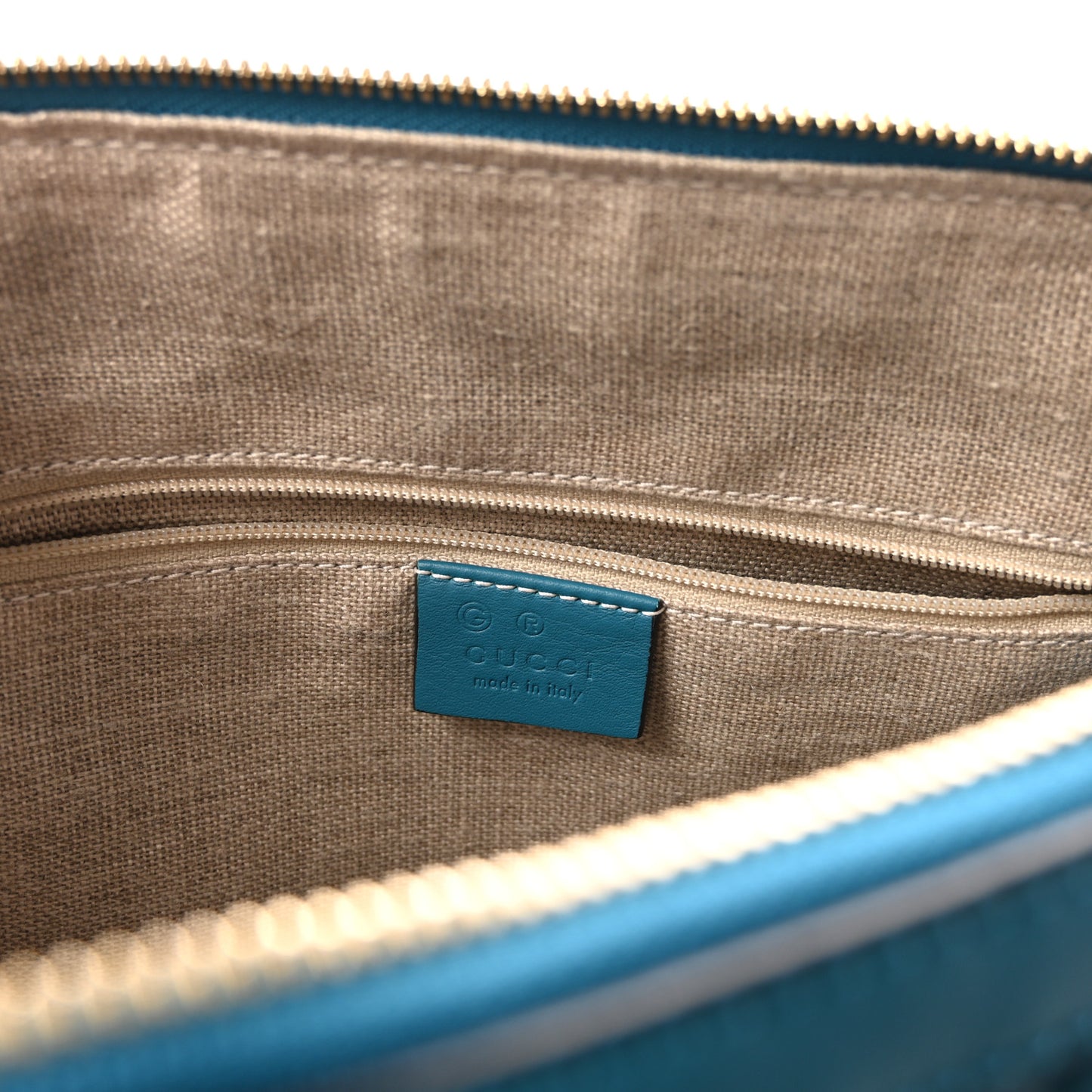 Microguccissima Medium Dome Bag Deep Cobalt
