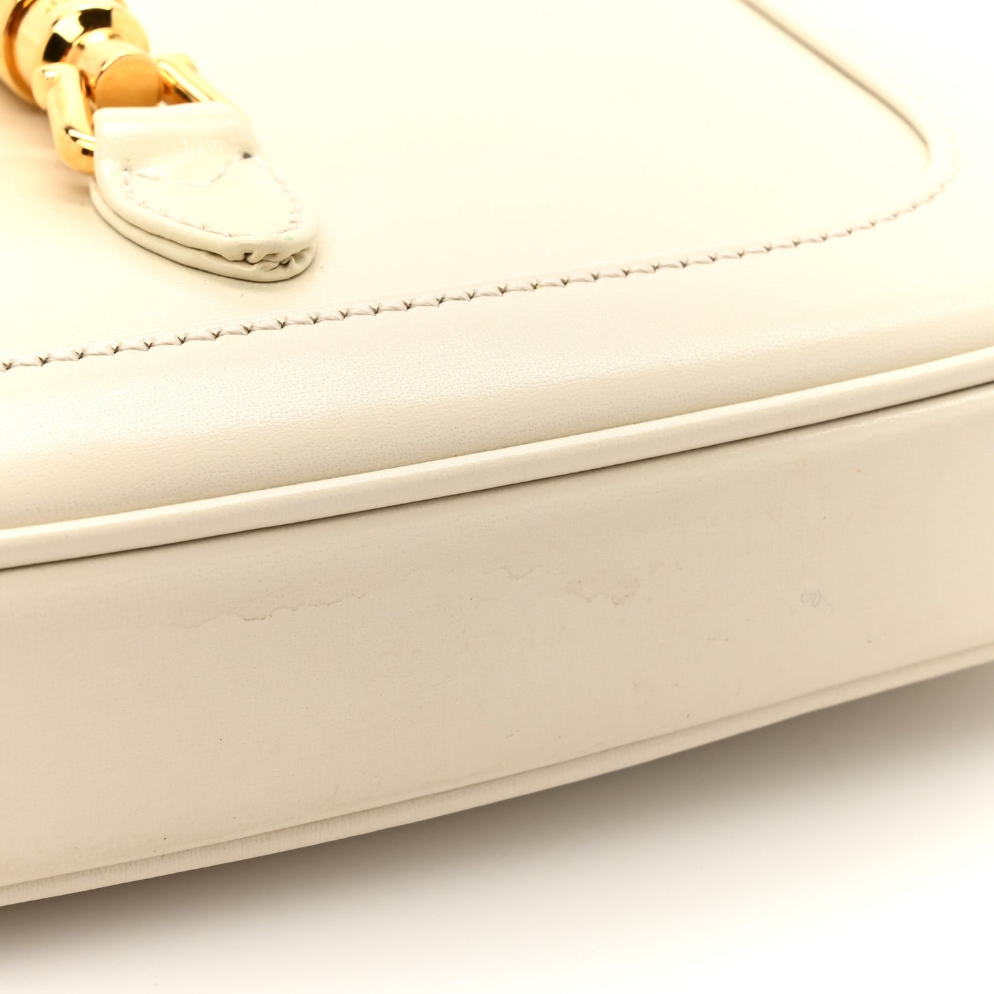 Boarded Dyana Lux Calfskin Mini Jackie 1961 Hobo Mystic White