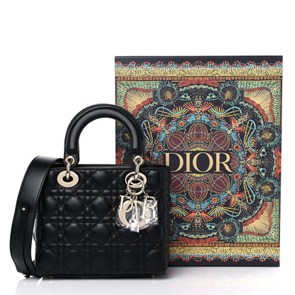 Christian Dior Lambskin Cannage Small My ABCDior Lady Dior Black 11 of 11