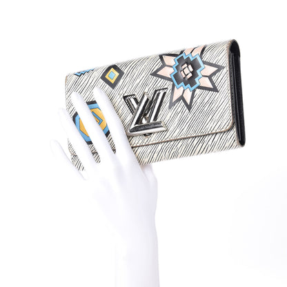 Louis Vuitton Epi Azteque Twist Wallet White 2 of 10