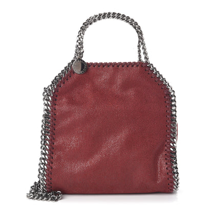 Stella McCartney Shaggy Deer Tiny Falabella Tote Red 1 of 8