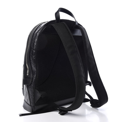 Gucci Guccissima Signature Day Backpack Black 3 of 10