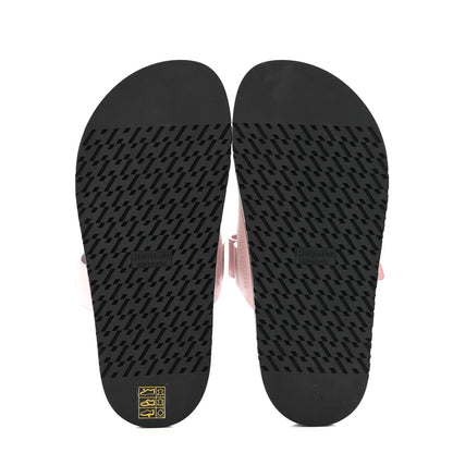 Hermes Calfskin Womens Chypre Sandals 36.5 Rose Cancan 6 of 10