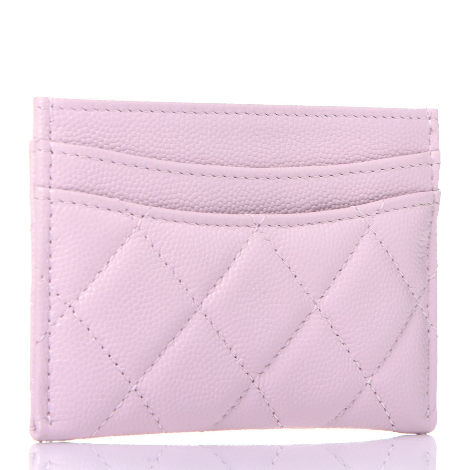Chanel Caviar Quilted Card Holder Light Pink 3 of 8