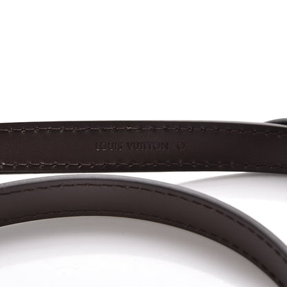 Louis Vuitton Calfskin 16mm Adjustable Shoulder Strap Brown 5 of 6