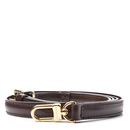 Louis Vuitton Calfskin 16mm Adjustable Shoulder Strap Brown 1 of 4
