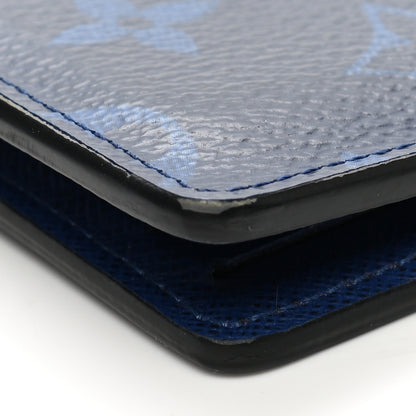 Louis Vuitton Taigarama Pocket Organizer NM Cobalt 10 of 12
