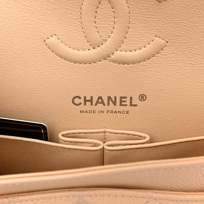 Chanel Caviar Quilted Small Double Flap Beige 6 of 10